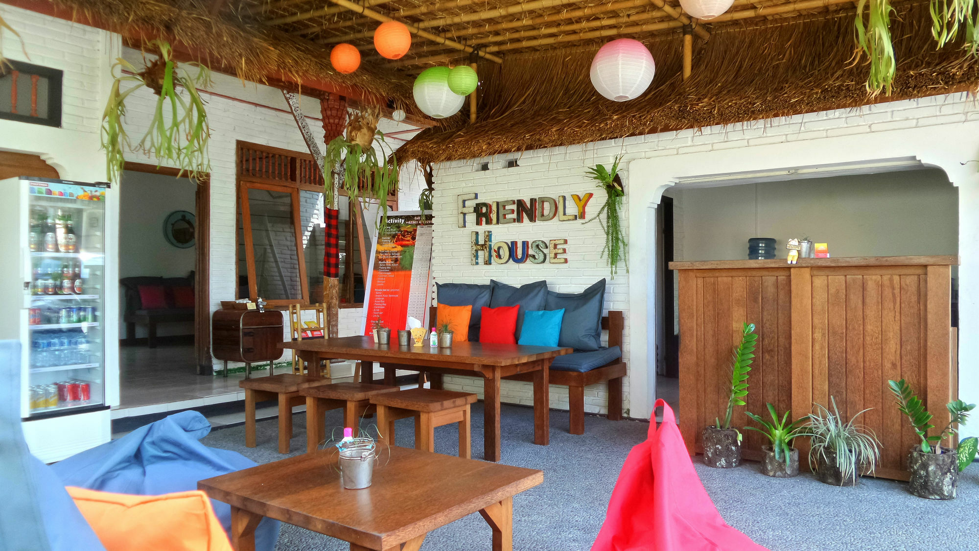 乌布 Friendly House Bali旅舍 外观 照片